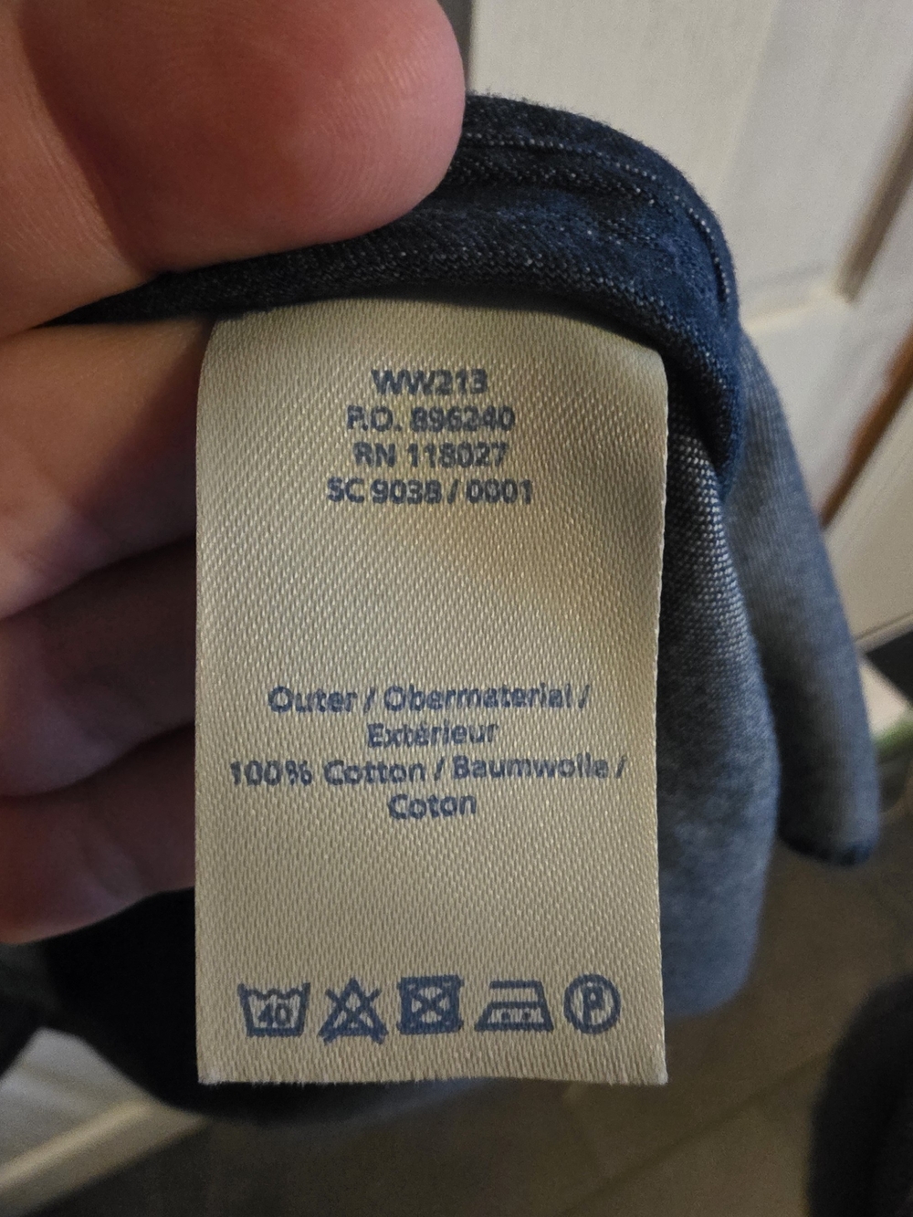 Boden Chambray Wrap Midi Dress, Size US 14 - Picture 3 of 5
